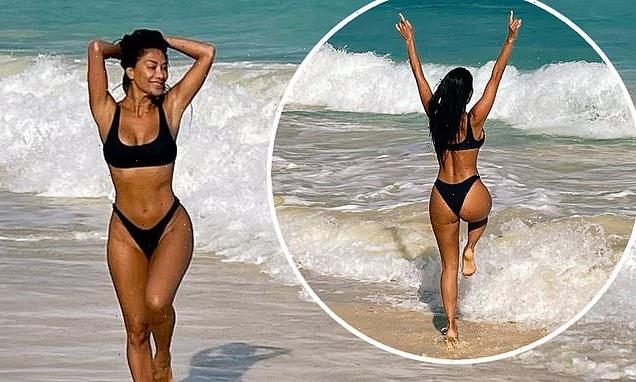 Nicole Scherzinger, 42, showcases her incredible figure in Hawaii