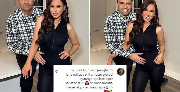Vicky Pattison sparks rumours she's pregnant with 'announcement' photo alongside boyfriend Ercan