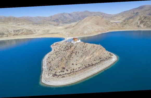Island 100 miles from the nearest town where the world’s loneliest monk lives