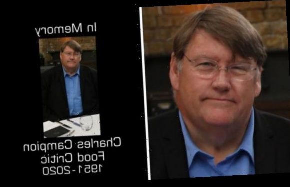Fans overcome as Masterchef pays tribute to food critic Charles Campion ‘What a loss’