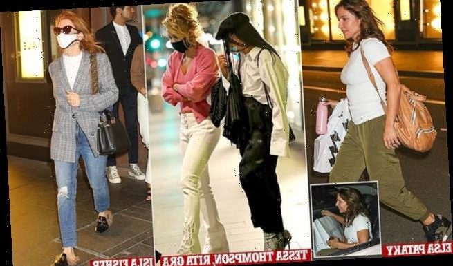 Rita Ora, Isla Fisher, Elsa Pataky and Tessa Thompson go shopping