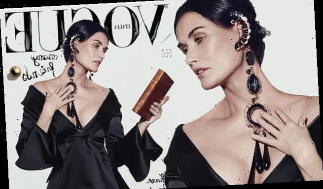 Demi Moore, 58, looks timeless as she graces the cover of Vogue Italia