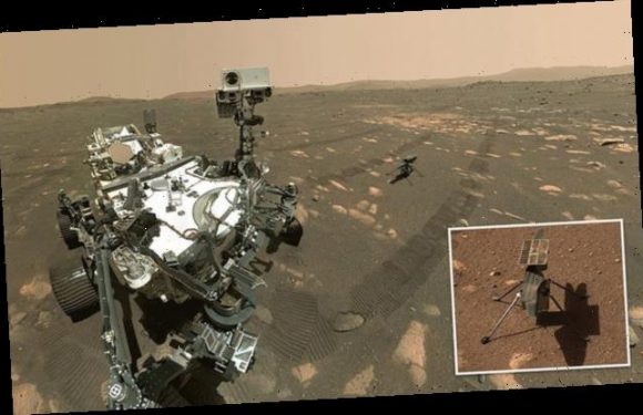 NASA's Perseverance and Ingenuity snap a selfie on Mars