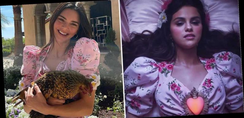 Kendall Jenner Wore the Same Dress as Selena Gomez and Started Twitter Drama