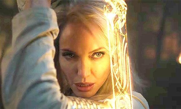 Angelina Jolie Is A Fierce Warrior & Rocks Blonde Hair In First ‘Eternals’ Footage — Watch