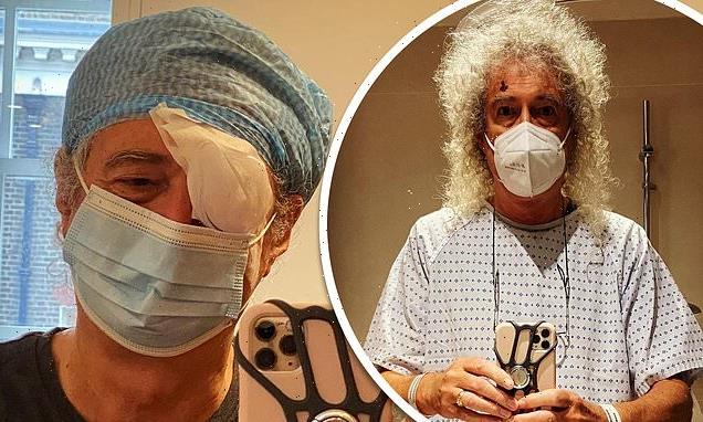 Brian May reveals he underwent surgery on his left eye