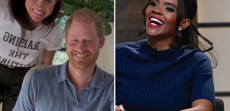 Candace Owens mocks Harry and Meghan for doing ANOTHER Oprah interview and asks if 'somebody can check on them'