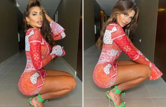 Chloe Ferry accused of photoshop fail as fans spot 'wonky tiles' in sexy snap from Portugal holiday