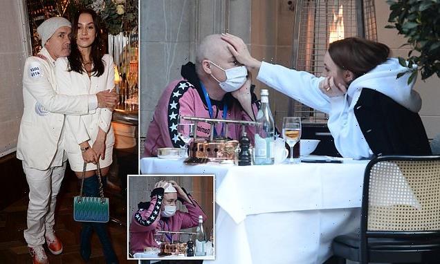 Damien Hirst is bowled over by his ex-Ballerina lover Sophie Cannell