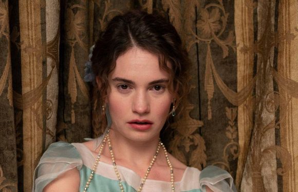 Fans eyeball sexual tension between Dominic West and Lily James in BBC1 drama