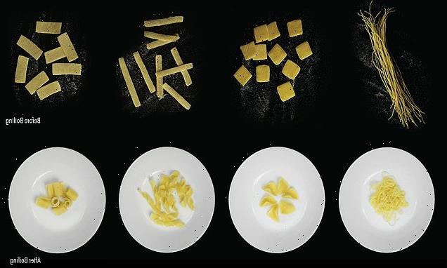 'Flat-pack pasta' morphs from 2D to 3D while cooking