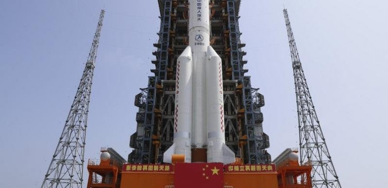 Following days of concern, China rocket debris lands safely in Indian Ocean