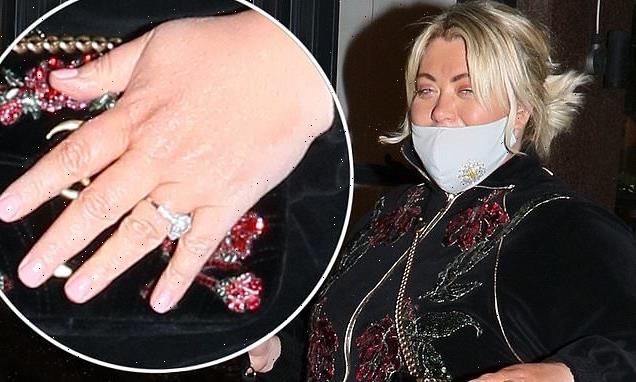 Gemma Collins flashes sparkler beau Rami Hawash proposed with in 2013
