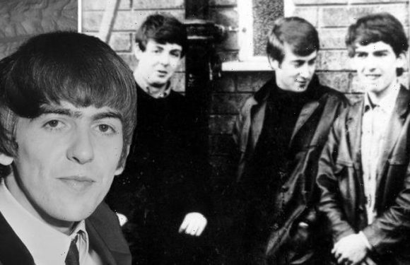 How did George Harrison join The Beatles?