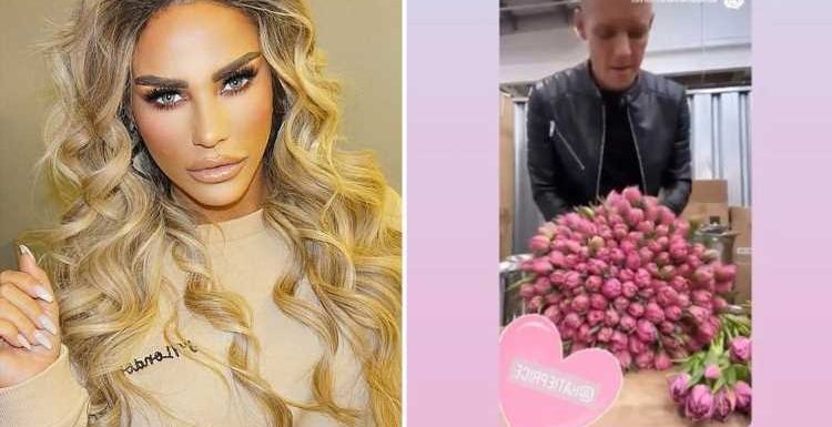 Katie Price hints marriage could be sooner than fans think as she reveals she's already chosen her wedding flowers
