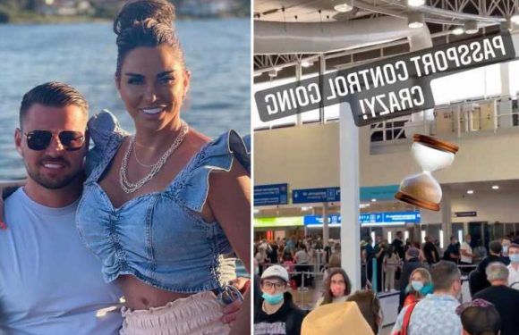 Katie Price jets off on second holiday to Portugal as Carl Woods gives tour of their luxury hotel