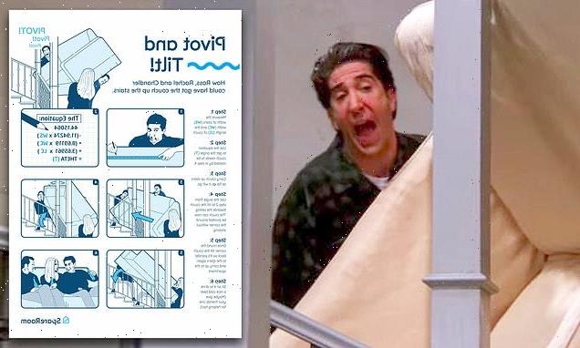 Math shows how Ross could've moved the sofa upstairs in Friends scene