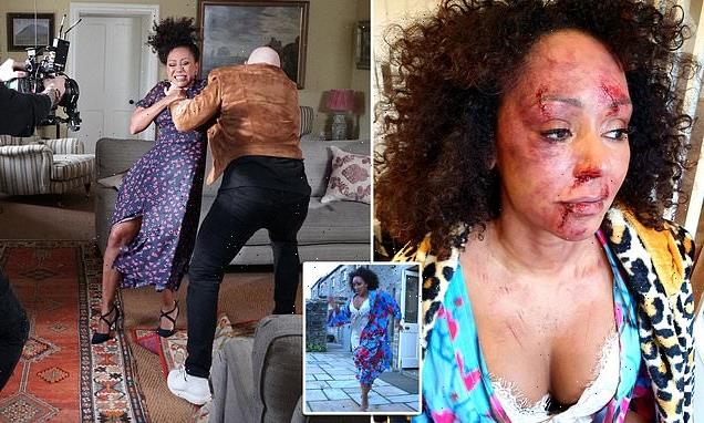 Mel B appears in shocking video to highlight domestic violence