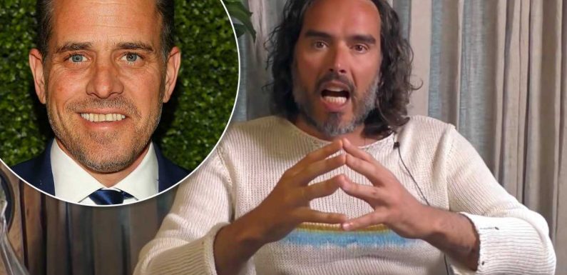 Russell Brand slams censorship of Post Hunter Biden exposé