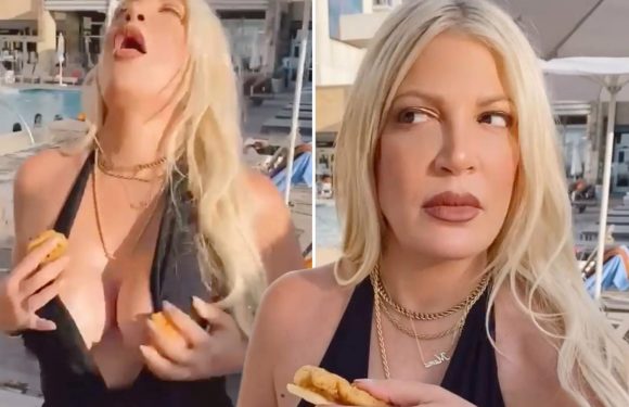 Tori Spelling admits she's 'torn' between being a 'mom & a wh**e' as divorce rumors from Dean McDermott rage on