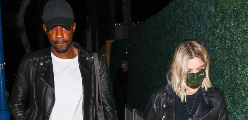 Ashley Benson Rocks a Leather Jacket for Her Night Out in L.A.