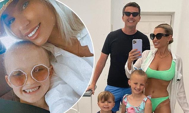 Billie Faiers shows figure in bikini on family vacation in Portugal