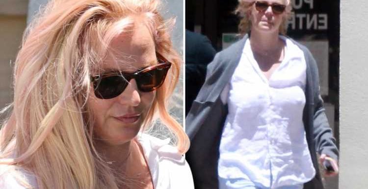 Britney Spears looks focused at LA sheriff’s station before she demanded conservatorship 'end NOW' in battle against dad