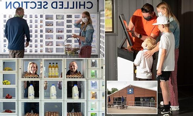 Click your own! This farm shop is one big vending machine