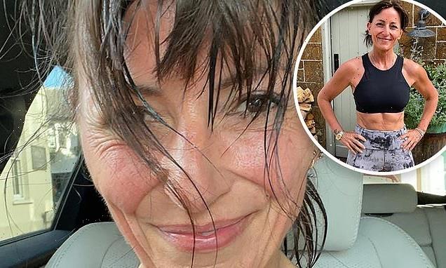 Davina McCall, 53, shares a candid post-workout selfie in her car