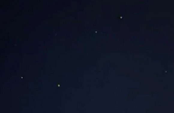 Dozens of mysterious flashing lights seen hovering above Texas city