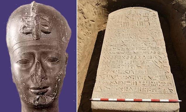 Farmer finds 2,600-year-old tablet from pharaoh strangled by subjects
