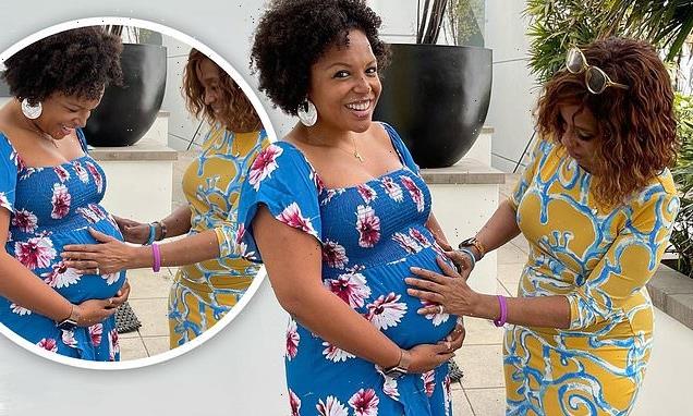 Gayle King shows off her daughter Kirby's growing baby bump on Insta
