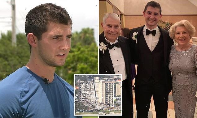 Grandson receives calls from couple missing in Miami condo collapse