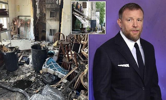 Guy Ritchie shares shocking snaps of his Fitzrovia pub after fire