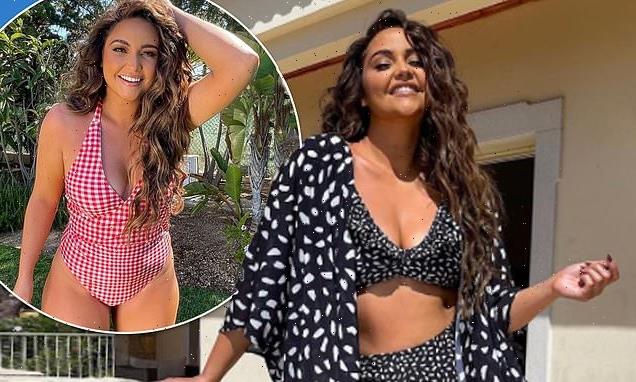 Jacqueline Jossa shows off incredible weight loss in spotted bikini