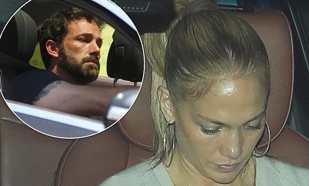 Jennifer Lopez is driven home after some alone time with Ben Affleck