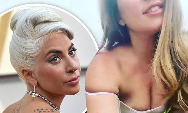 Lady Gaga shares sumptuous selfie videos in her underwear on the grass