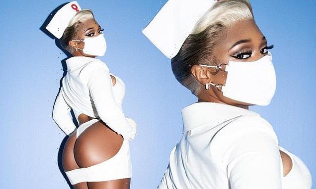 Megan Thee Stallion rocks a sexy nurse outfit as she teases new single