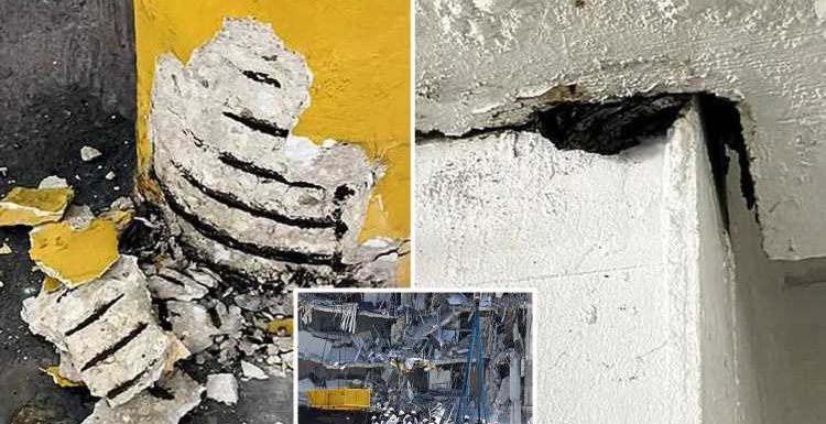 Miami collapse – Terrified residents in other condos fear ‘we’re next’ as they share horror pics of crumbling concrete