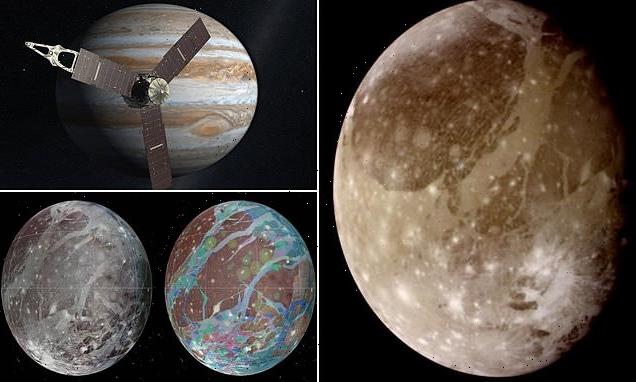 NASA's Juno spacecraft will fly within 645 miles of Ganymede on Monday