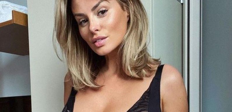 Page 3’s Rhian Sugden parades curves as she wows in sheer bra for racy display