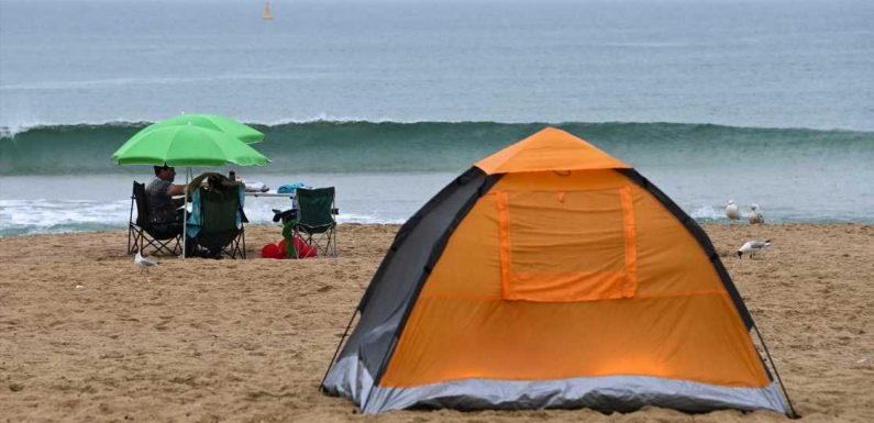 People caught camping on Bournemouth beach face being woken and handed £1,000 fine