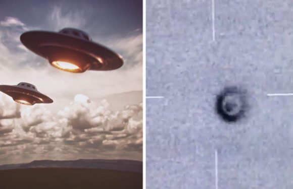 Police helicopter’s camera films ‘106mph UFO’ over UK invisible to the naked eye