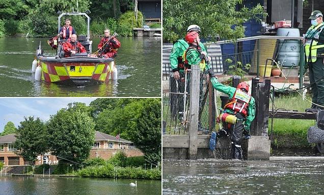 Police search for missing canoeist who is feared drowned