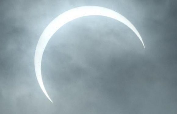 Rare partial solar eclipse will appear over the UK and US TODAY