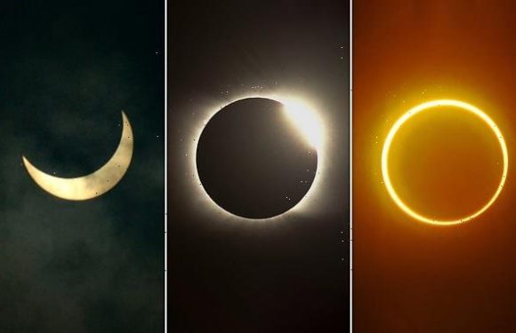 Rare 'ring of fire' solar eclipse will cast a dramatic shadow TOMORROW