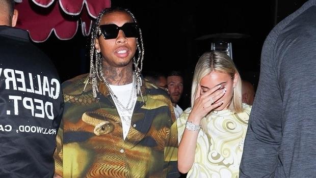 Tyga & GF Camaryn Swanson Spark Engagement Speculation As She’s Spotted With Diamond Ring
