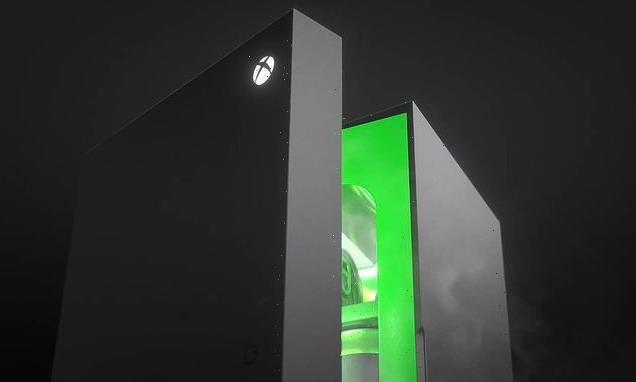 Xbox is launching a Series X-style MINI FRIDGE