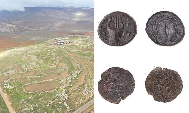 2,000-year-old 'Freedom to Zion' coin found in the Judean Desert