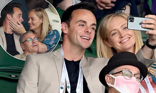 Ant McPartlin and his fiancée put on a loved-up display